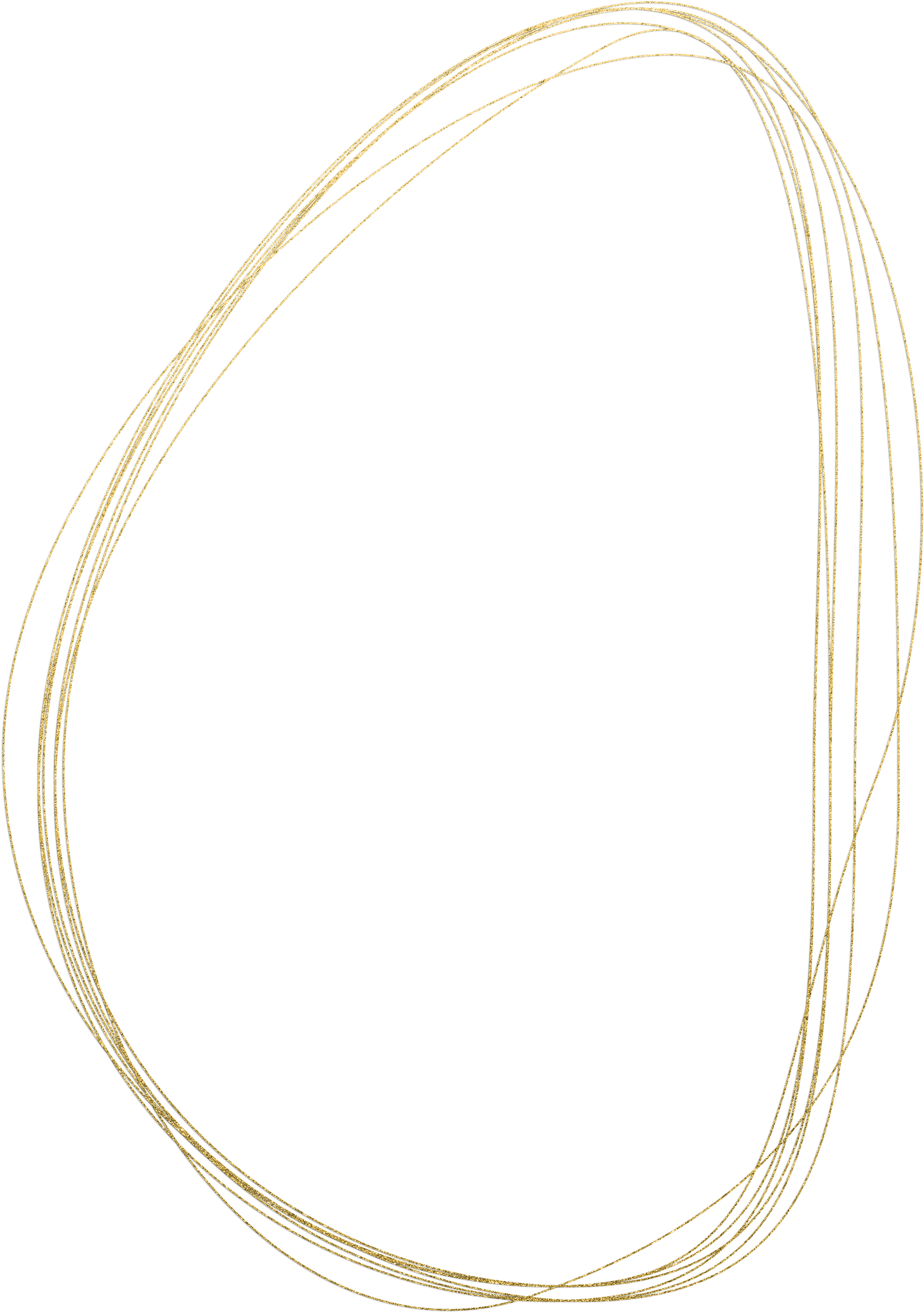 Gold wreath, frame